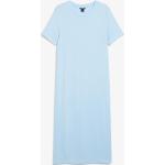 Hellblaue Kurzärmelige Monki Mini Minikleider & kurze Kleider ohne Verschluss für Damen Größe XXL 