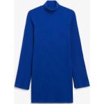 Royalblaue Monki Mini Rollkragen Minikleider & kurze Kleider für Damen Größe XXS 