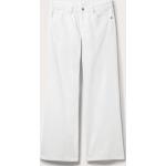 Weiße Monki Bio Hüftjeans & Low Waist Jeans aus Denim für Damen Größe XS Weite 24, Länge 32 