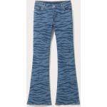 Blaue Monki Bio Hüftjeans & Low Waist Jeans aus Denim für Damen 