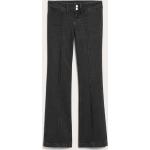 Schwarze Monki Hüftjeans & Low Waist Jeans aus Denim für Damen Größe XL 