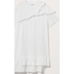 Weiße Monki Mini Minikleider & kurze Kleider mit Volants für Damen Größe XS 