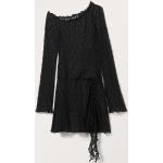 Schwarze Monki Mini Asymmetrische Minikleider & kurze Kleider aus Polyamid enganliegend für Damen Größe XS 