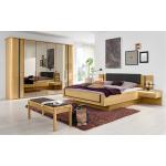 Braune Moderne Musterring Zimmereinrichtungen aus Holz 4-teilig 