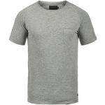 PRODUKT Xora Herren T-Shirt Kurzarm Shirt Mit Rundhalsausschnitt, Größe:L, Farbe:Medium Grey Melange
