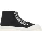Reduzierte Schwarze Proenza Schouler High Top Sneaker & Sneaker Boots mit Schnürsenkel aus Canvas für Damen Größe 36 