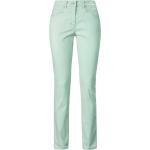 Reduzierte Grüne Brax Raphaela by Brax Slim Fit Jeans aus Baumwolle maschinenwaschbar für Damen Größe XL Petite 