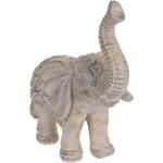 Cremefarbene Antike Progarden Elefanten Figuren 