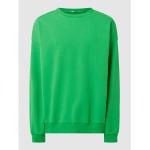 Reduzierte Grüne Oversize Herrensweatshirts aus Baumwolle Größe XS 