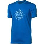 Blaue Progress T-Shirts aus Merino-Wolle für Herren Übergrößen 