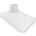 proheim Bettenset 135 x 200 cm Bettdecke und 80 x 80 cm Kopfkissen 2-teiliges n-Set Microfaser Decke und Kissen Allergiker geeignet