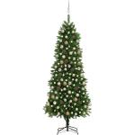 Grüne 240 cm LED-Weihnachtsbäume aus Stahl 