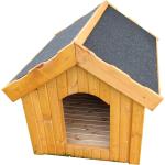 Braune Promadino Hundehütten & Hundehäuser aus Holz 