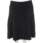 promod Knitted Mini Skirt Stripes XL black NEW