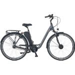 PROPHETE GENIESSER City E-Bike 28' Citybike (Laufradgröße: 28 Zoll, Rahmenhöhe: 49 cm, Damen-Rad, 461 Wh, Grau matt)