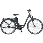 PROPHETE GENIESSER City E-Bike 28' Citybike (Laufradgröße: 28 Zoll, Rahmenhöhe: 49 cm, Damen-Rad, 576 Wh, Schwarz matt)