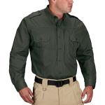 Langärmelige Propper Herrenlangarmhemden mit Reißverschluss schmutzabweisend Größe XL 