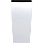 Weiße Moderne 22 cm Prosperplast Urbi Quadratische Pflanzkübel & Blumentöpfe 22 cm aus Kunststoff UV-beständig 