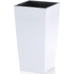Reduzierte Weiße Moderne 33 cm Prosperplast Urbi Quadratische Pflanzkübel & Blumentöpfe 33 cm aus Kunststoff UV-beständig 