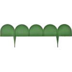 Grüne Prosperplast Garden Line Beeteinfassungen & Beetumrandungen aus Kunststoff 