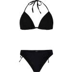 Schwarze Protest Triangel-Bikinis für Damen Größe S für den für den Sommer 