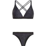 Schwarze Protest Triangel-Bikinis aus Polyamid für Damen Größe XL für den für den Sommer 
