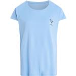Hellblaue Protest T-Shirts für Damen Größe S für den für den Sommer 