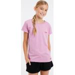 Reduzierte Pinke Protest Zizo Rundhals-Ausschnitt Printed Shirts für Kinder & Druck-Shirts für Kinder aus Baumwolle für Mädchen Größe 140 