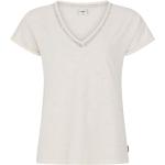Reduzierte Weiße Langärmelige Protest T-Shirts für Damen Größe L für den für den Sommer 