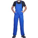 Reduzierte Blaue Atmungsaktive Arbeitslatzhosen mit Reißverschluss für Herren Größe L 