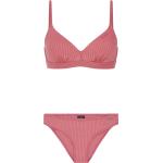 Pinke Elegante Bikini-Tops mit Schnalle mit Bügel für Damen 