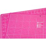 Prym Schneideunterlage (45 x 60 cm/ cm/ inch-Skalierung/ pink)