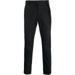 Schwarze Pantaloni Torino 7/8-Hosen aus Baumwollmischung für Herren Größe M 