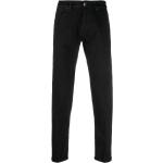 Schwarze PT Torino Slim Fit Jeans für Herren Weite 30, Länge 36 