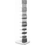 Silberne Minimalistische Opinion Ciatti Bücherregale aus Edelstahl Breite 150-200cm, Höhe 150-200cm, Tiefe 0-50cm 