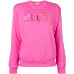 PUCCI Sweatshirt mit Logo-Stickerei - Rosa