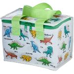 Bunte Puckator Lunch Bags mit Dinosauriermotiv 