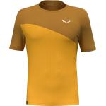 Goldene Sportliche Salewa Sporty T-Shirts für Herren Übergrößen 