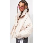 Puffer Jacket With Amovible Sleeves Beige Damen