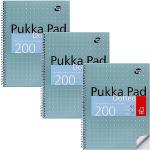 Reduzierte Pukka Pads Notizblöcke DIN A4 aus Papier 3-teilig 