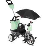 PUKY CEETY Comfort | Komfortables und sicheres Dreirad | Teleskop-Schiebestange | für Kinder ab 1,5 Jahren | mit Fußstütze | Lichtgrau
