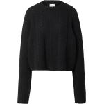 Reduzierte Schwarze Kaschmir-Pullover aus Wolle für Damen Größe XS Große Größen 