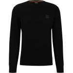 Schwarze HUGO BOSS BOSS Kaschmir-Pullover aus Wolle für Herren Größe 3 XL 