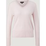Pinke Comma Nachhaltige Kaschmir-Pullover aus Wolle für Damen Größe L 