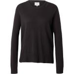 Reduzierte Schwarze Bestickte Langärmelige Pepe Jeans Kaschmir-Pullover aus Wolle für Damen Größe M 