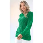 Grüne Langärmelige bader U-Boot-Ausschnitt Asymmetrische Pullover für Damen Größe XS 