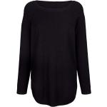 Schwarze Unifarbene Alba Moda Kaschmir-Pullover für Damen Größe XS 