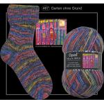 Pullover- und Sockenwolle 4-fach in Variation nach Hundertwasser-Werken von Opal, Garten ohne Grund - Werk 467