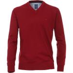 Pullover - V-Ausschnitt - rot Redmond