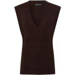 Braune Unifarbene Wintermode für Damen Größe XXL für den für den Herbst 